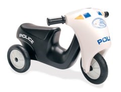 Dantoy - Police Scooter with Rubberwheels (3333)