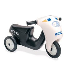 Dantoy - Politi Scooter med Gummihjul (3333)