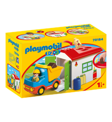 Playmobil  1.2.3 - Garbage Truck (70184)