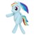 My Little Pony Rainbow Dash Huggable Plush Plysdukke 56cm thumbnail-1