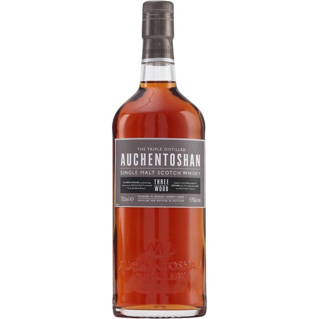 Auchentoshan - Three Wood Lowland Single Malt Whisky, 70 cl