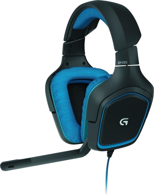 Logitech G430 Gaming Headset for PC Gaming, PS4, Xbox One with 7.1 Dolby Surround