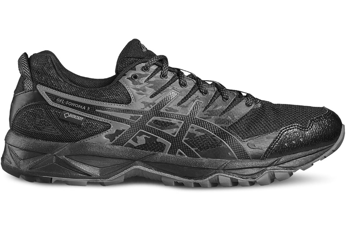 Buy Asics Gel-Sonoma 3 G-TX T727N-9099, Mens, Black, running shoes