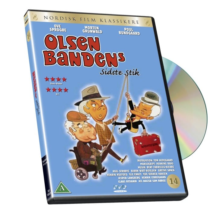 Olsen Banden 14 - Sidste stik - DVD
