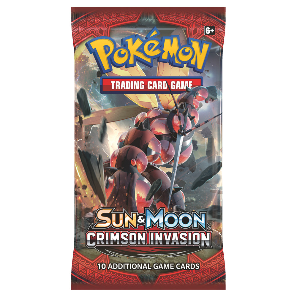 Pokemon Sun & Moon - Crimson Invasion Pack