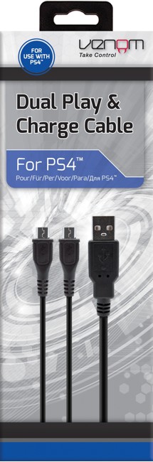 Venom Playstation 4 Dual Charge and Play Cable