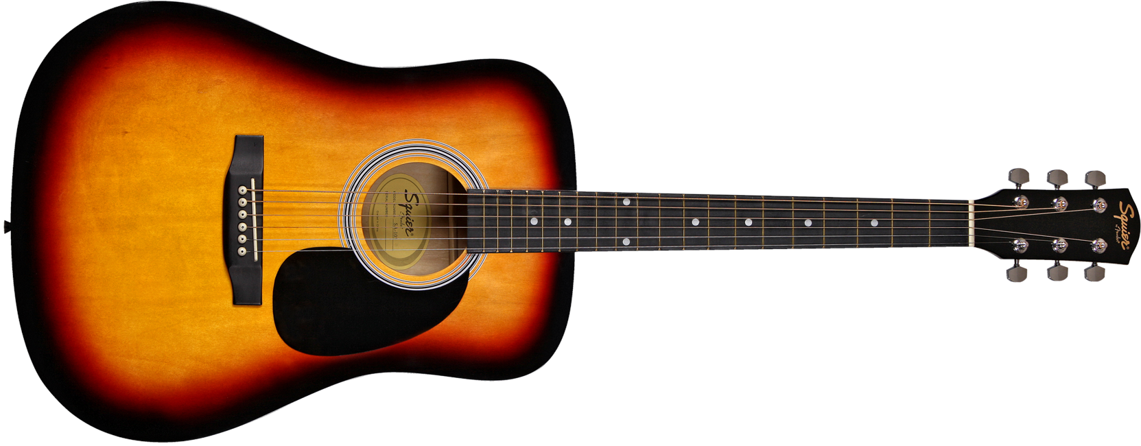 Fender Squier SA-105 Akustisk Guitar (Sunburst)