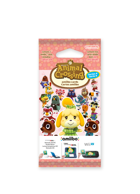 Animal Crossing: Happy Home Designer amiibo Card Pack (Series 4)