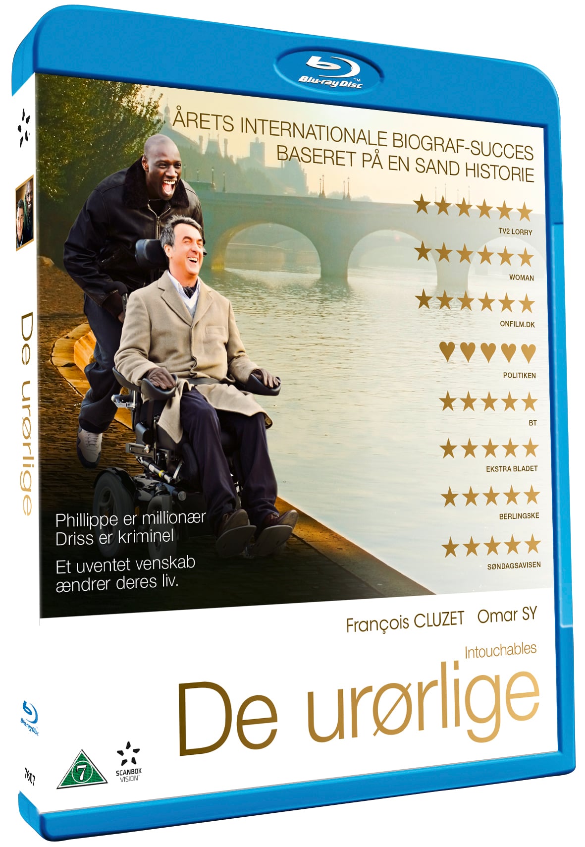 THE INTOUCHABLES Blu Ray