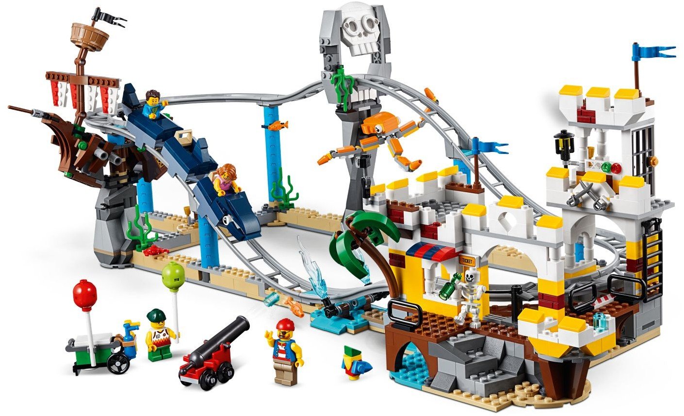 masse Indbildsk Svin Køb LEGO Creator - Piratrutsjebane (31084)