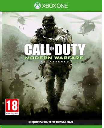 call of duty modern warfare remastered xbox one cd key