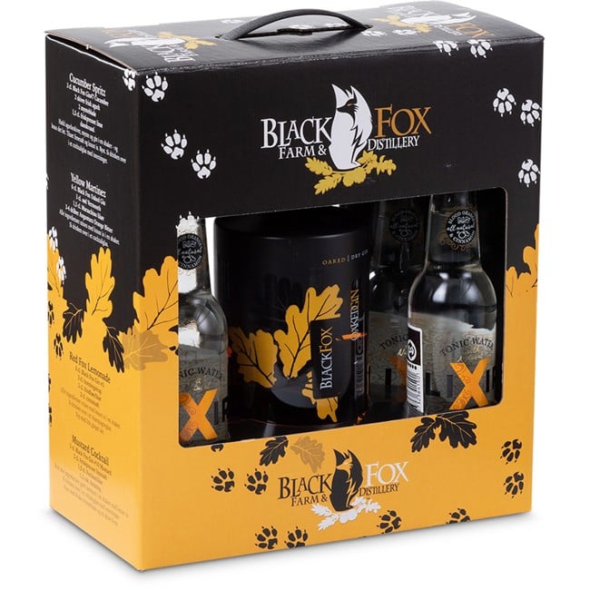 Black Fox Oaked Gin – Gaveæske