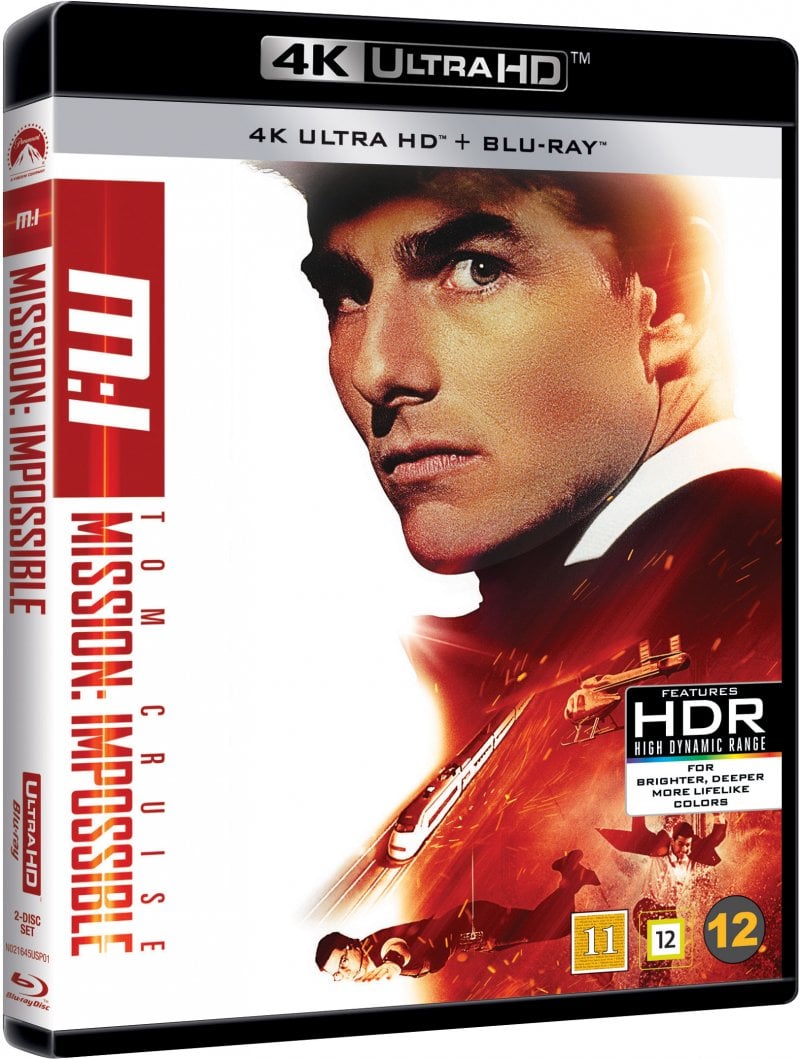 Mission: Impossible 1 (4K Blu-Ray) - Filmer og TV-serier