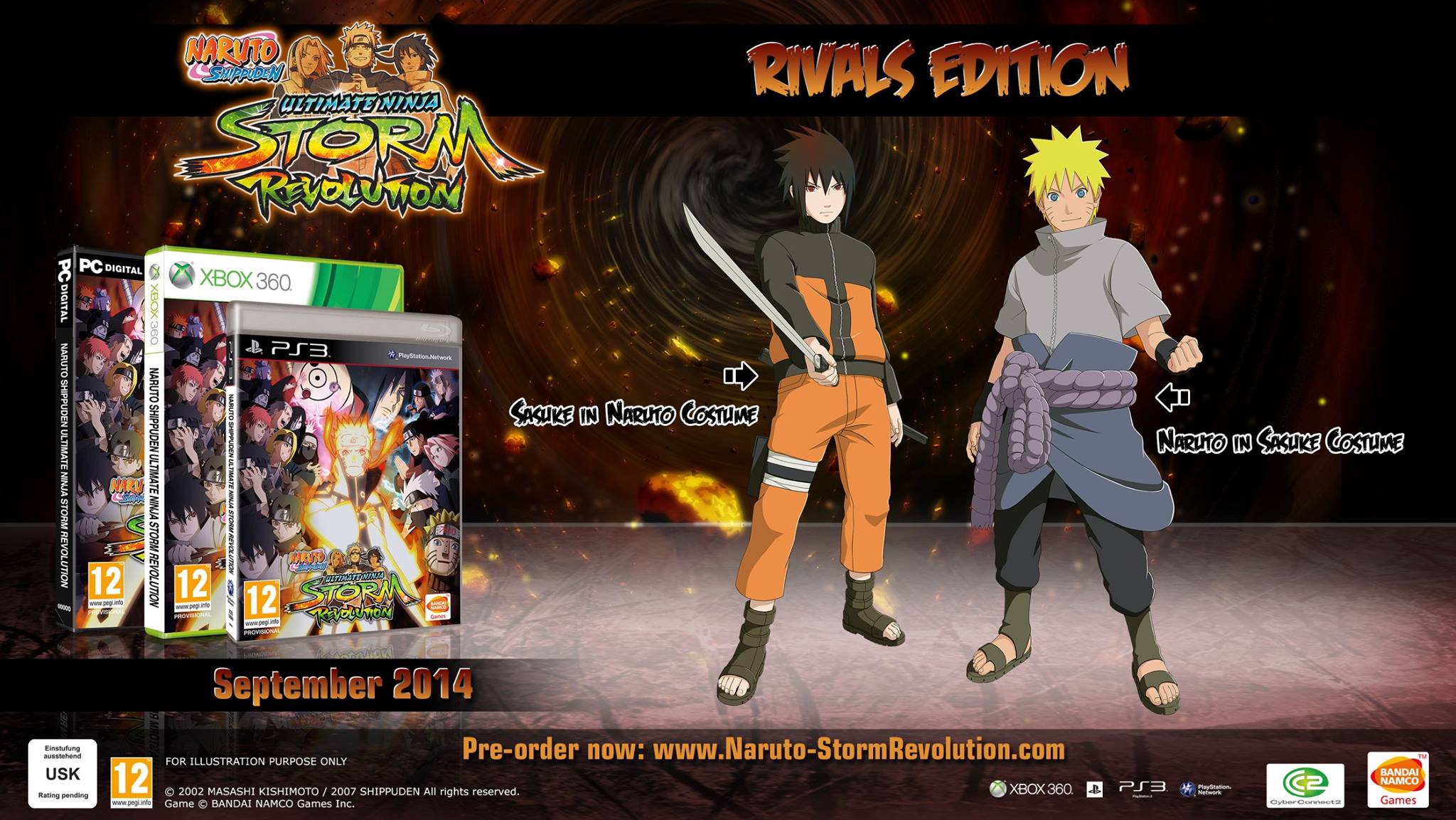 Buy Naruto Shippuden Ultimate Ninja Storm Revolution Rivals Edition Xbox 360 English Standard Incl Shipping