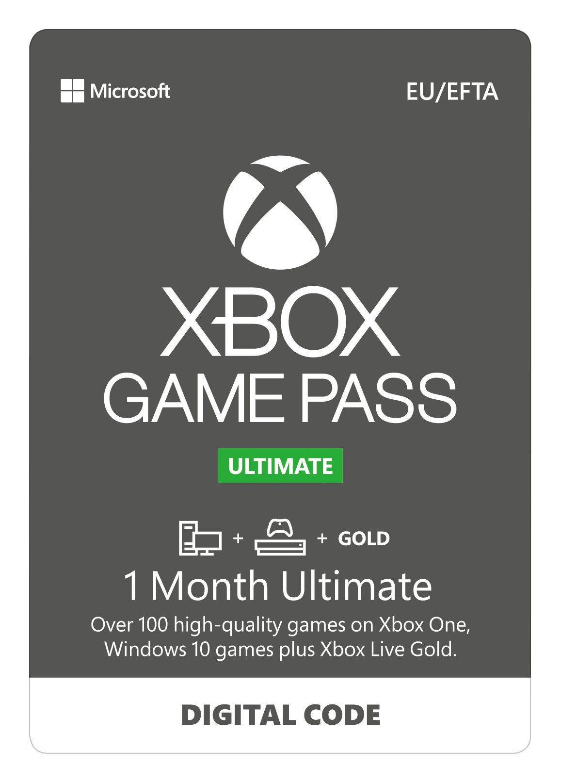 how much is xbox game pass a month
