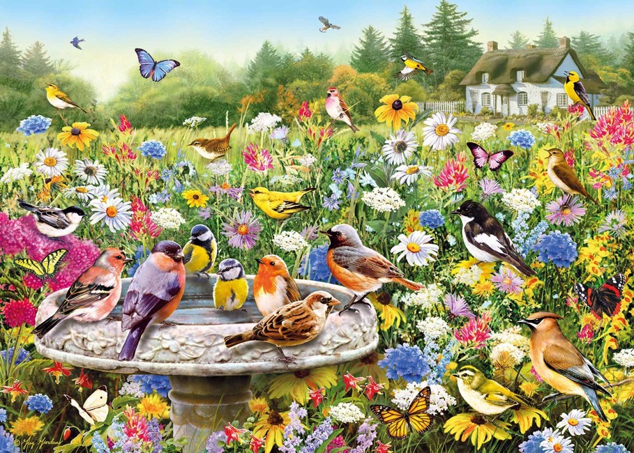 Gibsons The Secret Garden Jigsaw Puzzle (1000 Pieces)