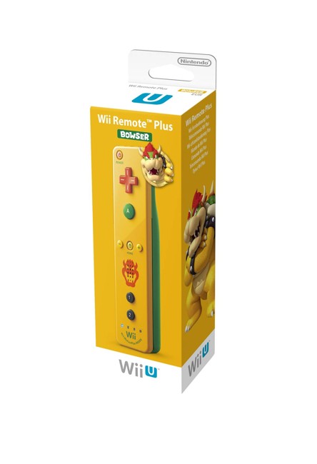 Wii U Remote Plus Bowser Edition (For Wii and Wiiu)