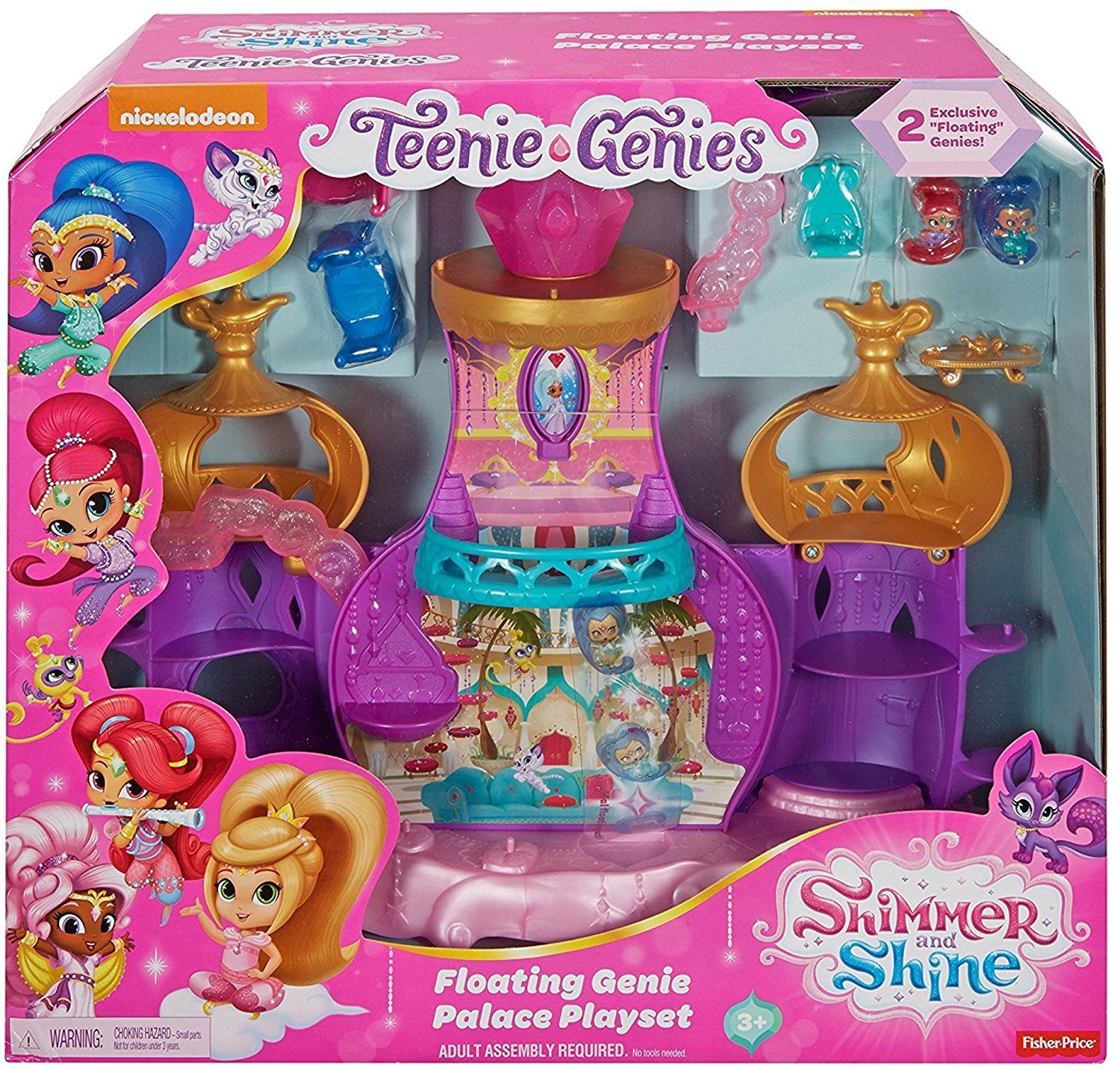 opener Wijzerplaat jungle Koop Fisher-price Shimmer & Shine Teenie Genies Floating Genie Palace