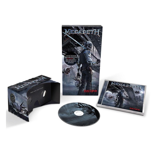 Megadeth ‎– Dystopia . Deluxe Fan Package - CD