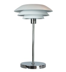 Dyberg Larsen - DL20 Bordlampe - Hvid