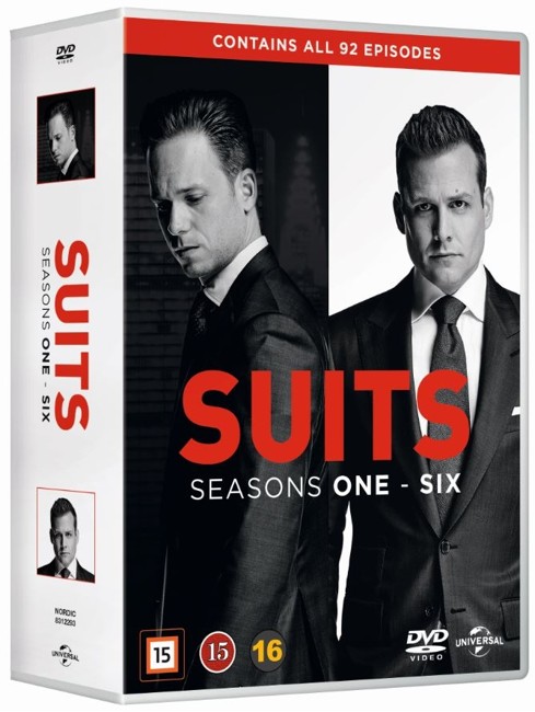 Suits - Sæson 1-6 - DVD