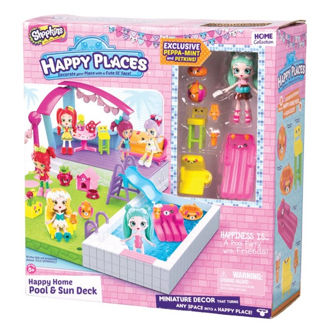 Happy Places Shopkins S2 Pool and Sun Deck