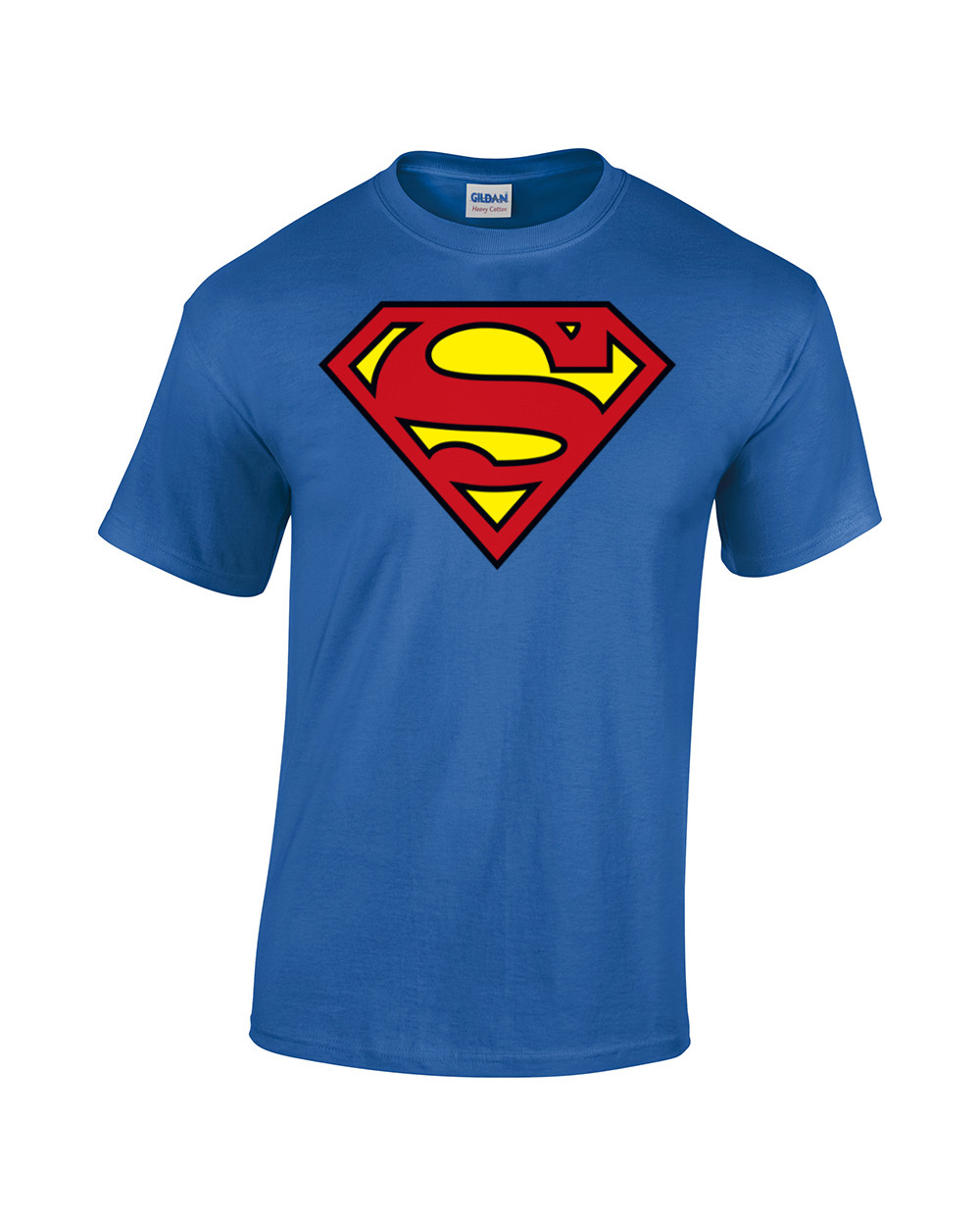 korrekt dis Unravel Buy Superman Logo Blue Men T-Shirt Dc Comics