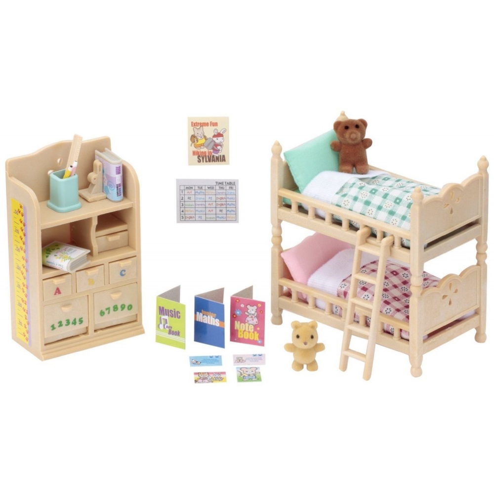 Sylvanian Families Childrens Bedroom Set (4254)