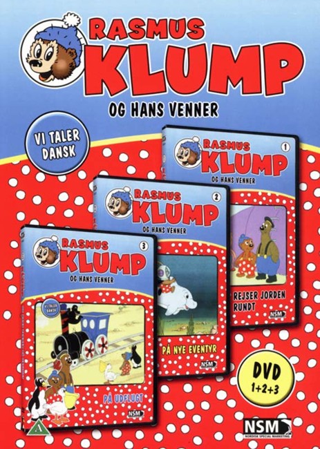 Rasmus Klump og hans venner: Boks 1 (3-disc) - DVD