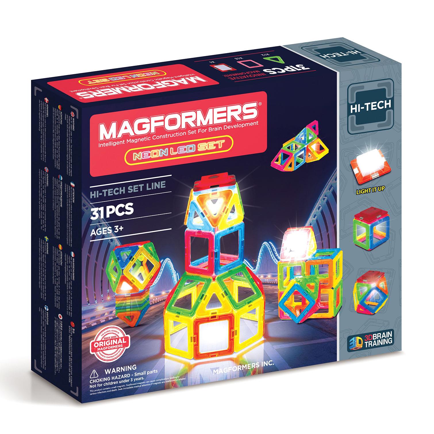Magformers - Neon LED Set (3043)