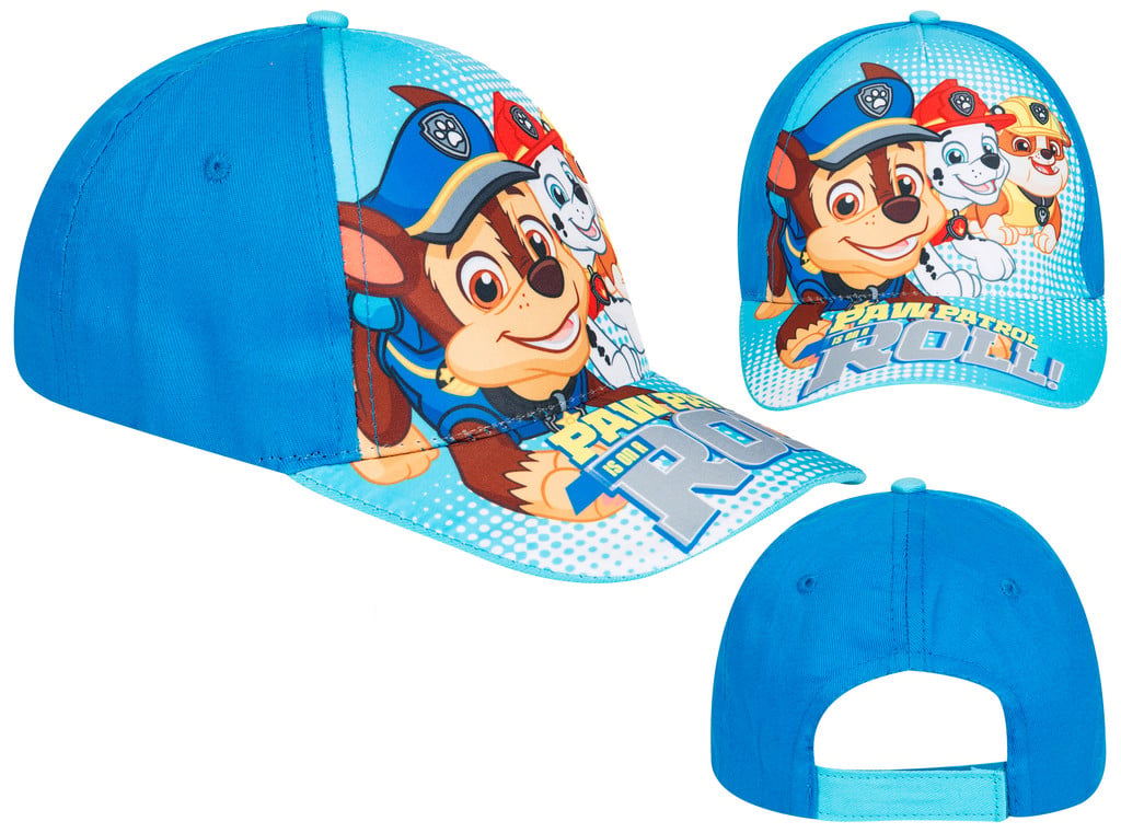 Buy Paw Patrol Chase, Marshall & Rubble Cap "Is on Roll" One Size