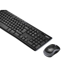 Logitech Wireless Combo MK270. Trådløs Tastatur og Mus - Nordisk Layout