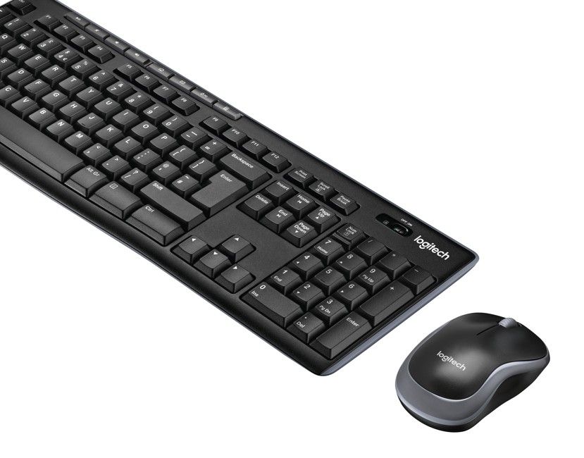 Logitech Wireless Combo MK270. Trådlöst tangentbord och mus - Nordisk layout.