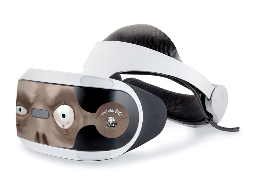 Zombie Virtual Eyes - PS4 VR Headset Sticker Kit (PS4)
