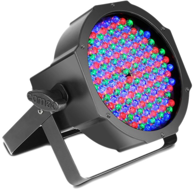 Cameo - Flat Par RGB 10 IR - LED Par Lampe (Black)