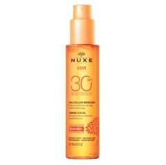 Nuxe Sun - Tanning Olie til Krop og Ansigt 150 ml - SPF 30