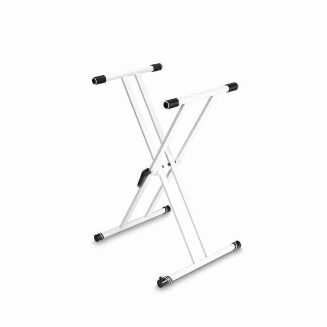 Gravity - KSX 2 -Dobbel 'X' Keyboard Stativ (White)