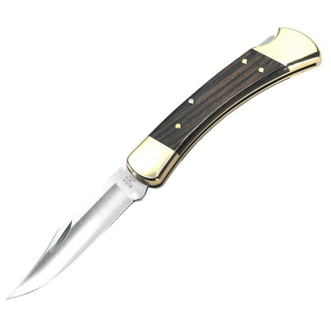 GENUINE Buck knife 110 Folding Hunter 420HC steel - hunting knife