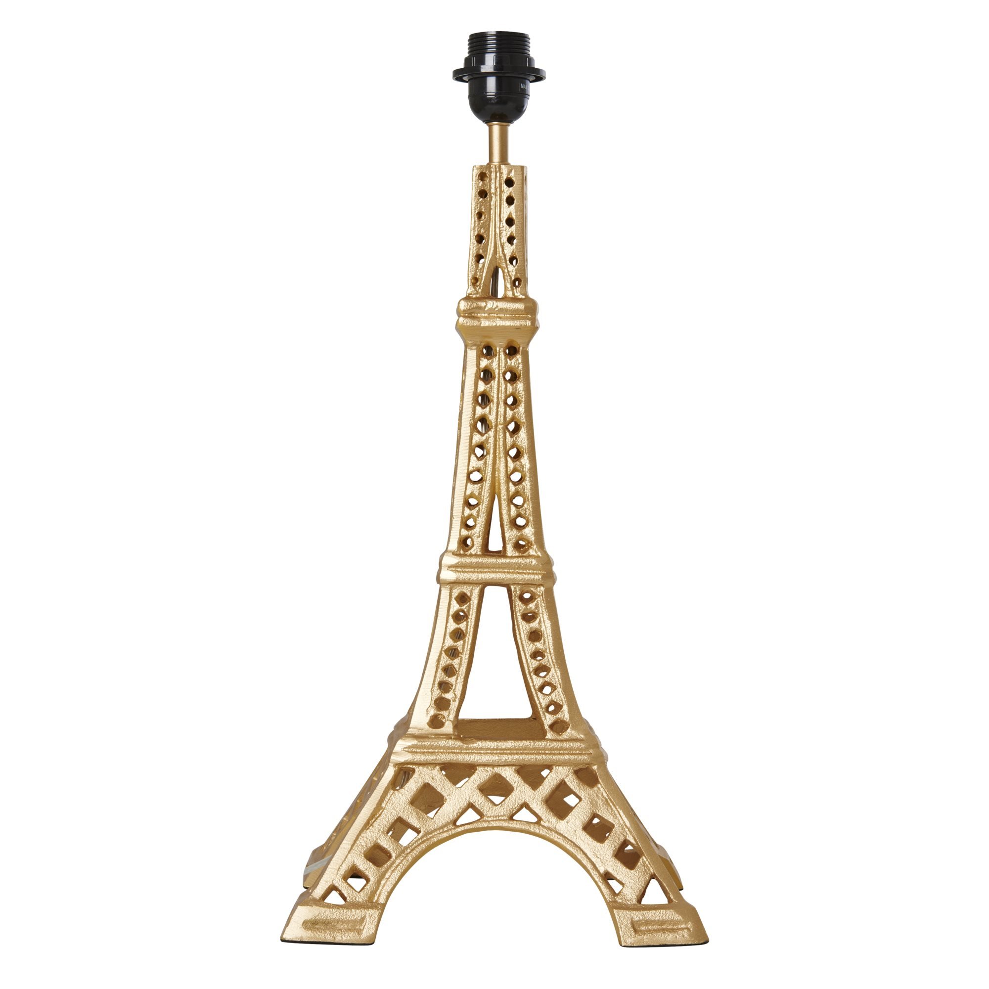 Rice - Metal Guld Bordlampe i Eiffel Tårns Form - Stor