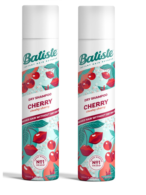 Batiste - 2x Dry Shampoo Cherry 200 ml