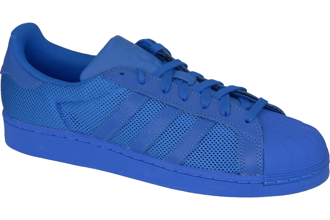 adidas superstar glow blue