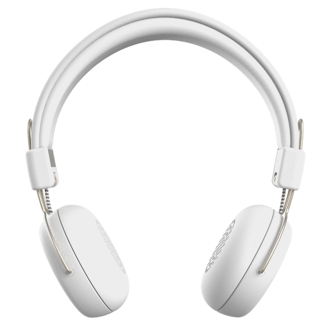 KreaFunk - aWEAR Headphones​ - White/Pale Gold (KDWT91)