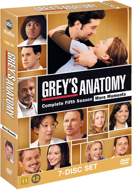 Greys Hvide Verden/Greys Anatomy - sæson 5 - DVD