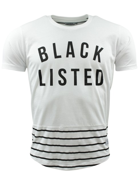 SPMK 'Black Listed' T-shirt - Hvid