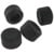 ZedLabz FPS concave & convex silicone XL tall thumb grip caps for Xbox One controller - 4 pack black thumbnail-2