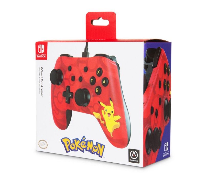 Power A Nintendo Switch Wired Controller Pikachu