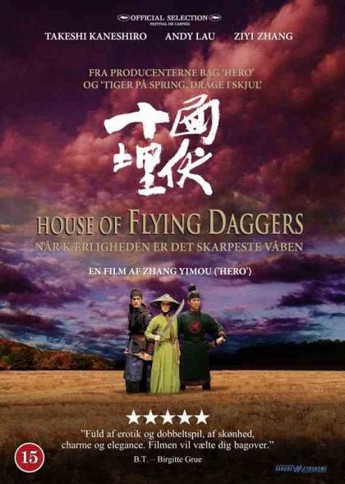 HOUSE OF FLYING DAGGERS - Flyvende Dolker - (Shi mian mai fu)