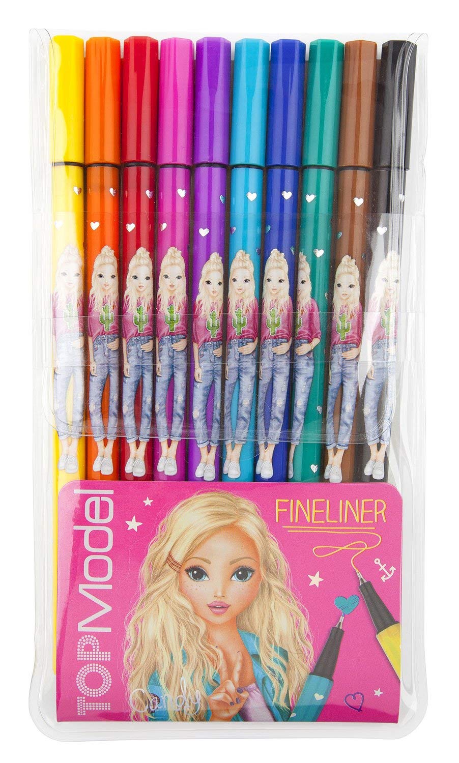 Top Model - 10 Pack - Fineliner Markers (46321)