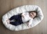 Baby Dan - Cuddle Nest Medium Satin Dots Grå thumbnail-2