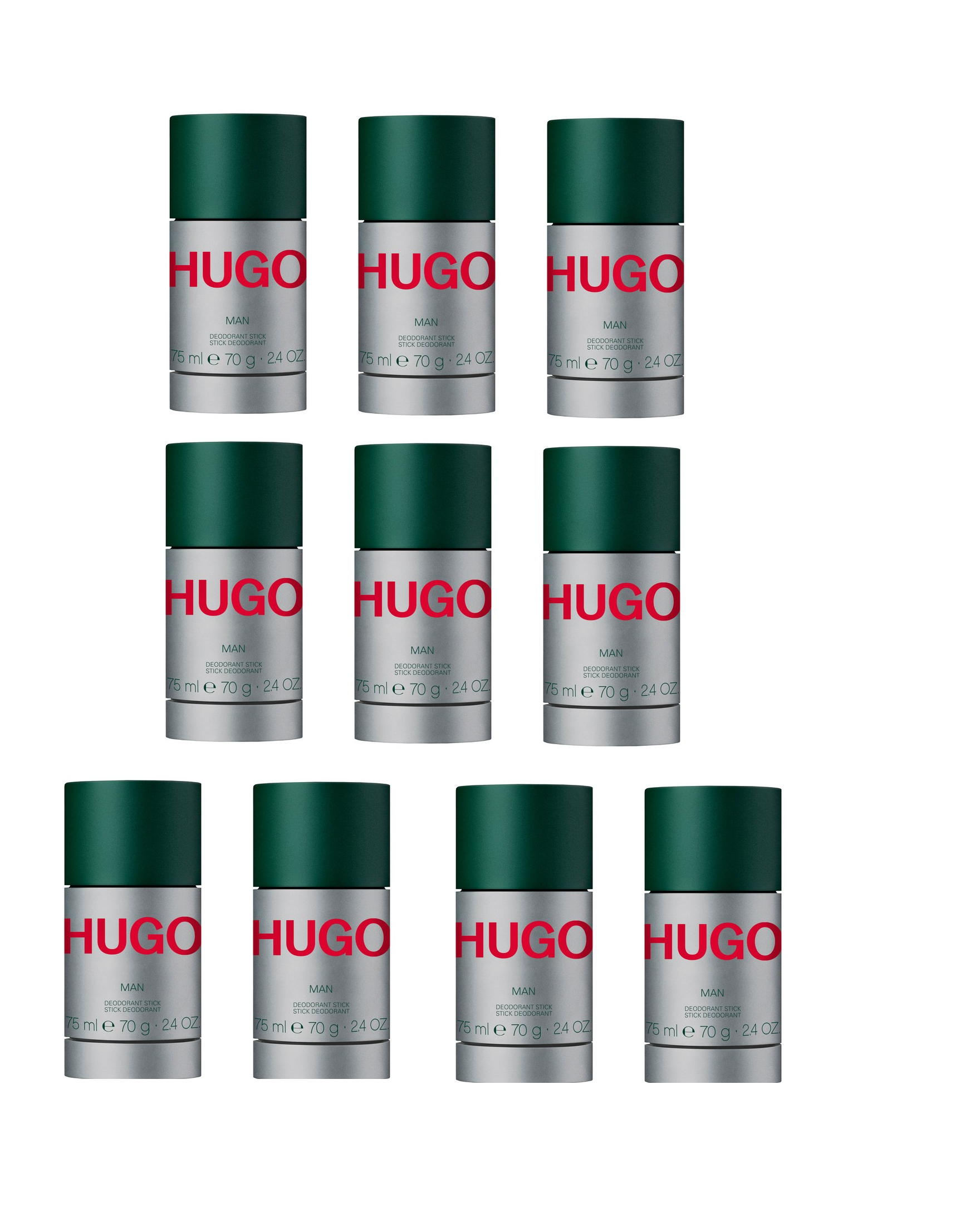 Hugo Boss- 10x Hugo Man Deodorant Stick - Skjønnhet